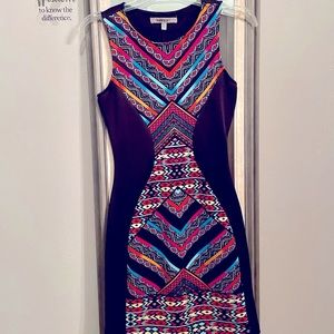 Aztec Print Dress